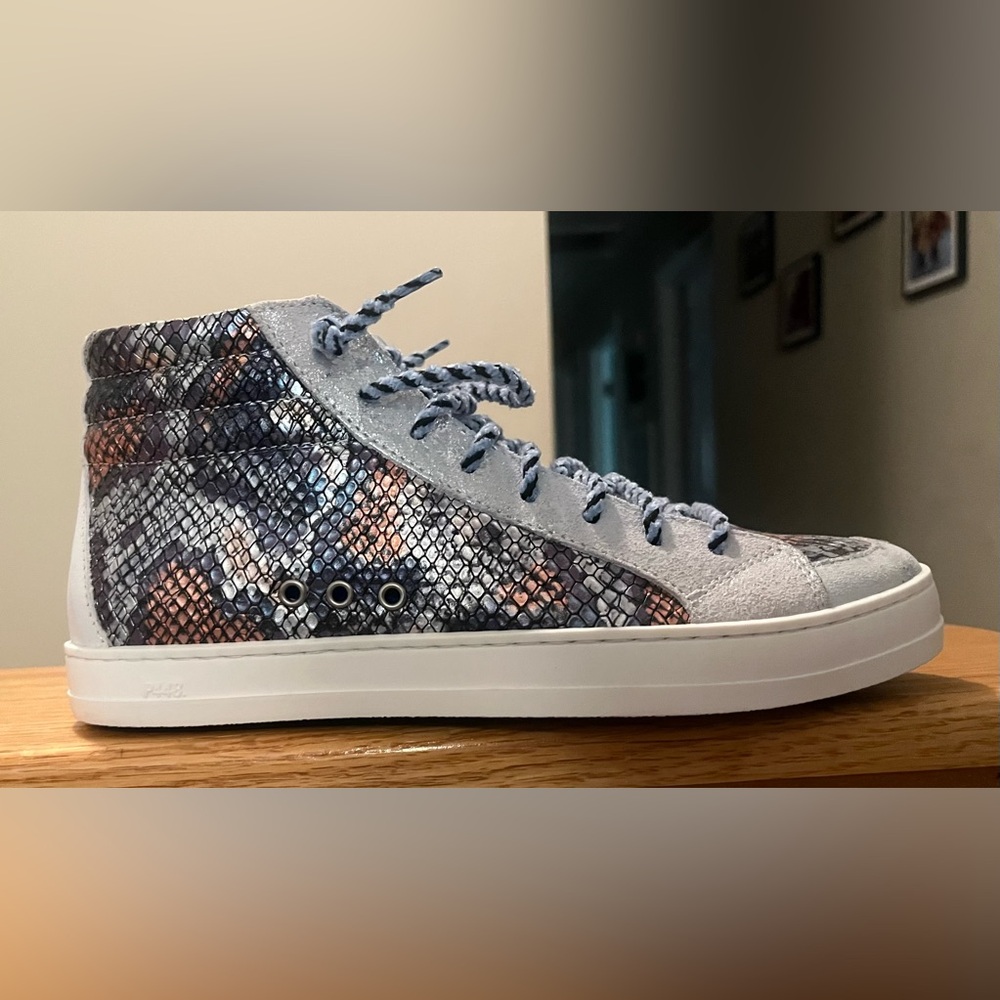 P448 high top sneakers, brand new, never worn, women’s size 37 (size 6.5 - 7)